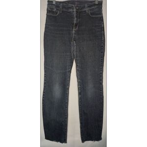 NYDJ Lift X‎ Tuck Technology Women's Jeans Size 6 Fray Ankles